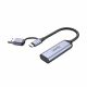 UNITEK USB-C/A Streaming Card, 4K HDMI 1.4B