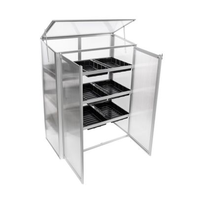 STEEL HOUSE ALIUM 76X38.5X98.5CM GC
