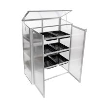 STEEL HOUSE ALIUM 76X38.5X98.5CM GC