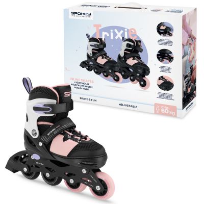 11. Spokey Trixie BK/PK Jr SPK-944680 roller skates size 39-42