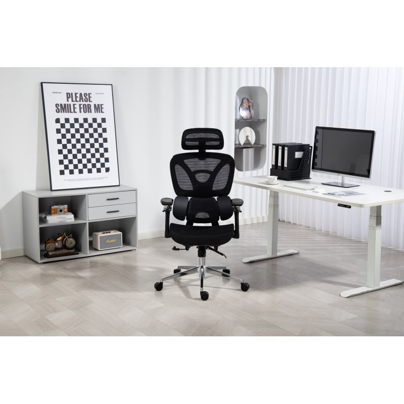 79. Activejet ergonomic office chair YK848, black