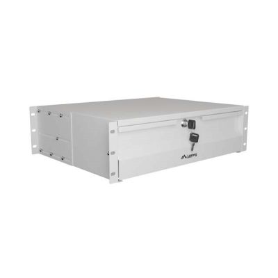 15. LANBERG DRAWER FOR CABINETS 19" 3U 360MM GRAY