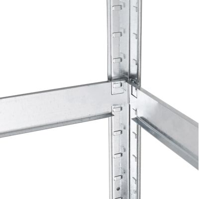 18. GREENBLUE METAL GALVANIZED STORAGE SHELF 180X90X40 CM GB378