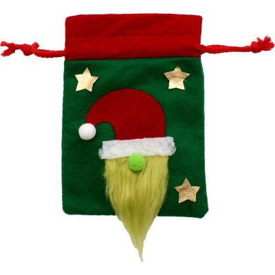 2. CHRISTMAS GIFT BAG WITH SANTA CLAUS 15x20CM