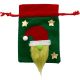 2. CHRISTMAS GIFT BAG WITH SANTA CLAUS 15x20CM