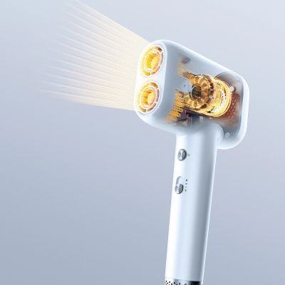 9. UWANT C800 TwinJet Hair Dryer - Blue
