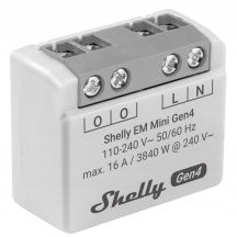 Shelly EM Mini Gen4 Intelligent WiFi Energy Consumption Monitoring Controller
