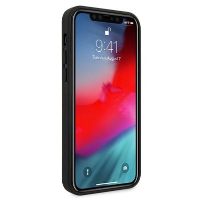 4. Ferrari Off Track Quilted Case for iPhone 12 / 12 Pro - Black