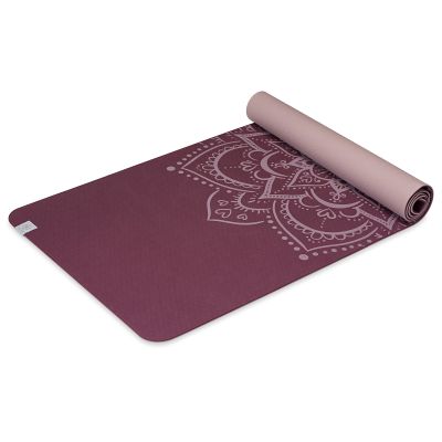 3. GAIAM TPE Yoga Mat BLUSH 6 MM 64262