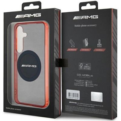 8. AMG Transparent Bicolor MagSafe case for Samsung Galaxy S24 - black
