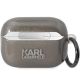 2. Karl Lagerfeld KLAP2HNKCTGK Airpods Pro 2 cover black/black Gliter Karl&Choupette