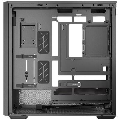 6. Antec FLUX REAR Midi Tower, Black