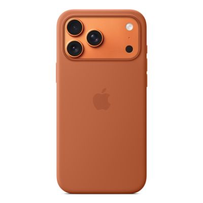 Apple iPhone 17 Pro Max Silicone Case with MagSafe (Terracotta)