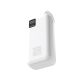 3. Wozinsky W8-W 30000mAh 30W Powerbank 2x USB-A and USB-C with Flashlight - White