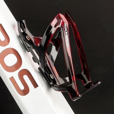 9. Rockbros FK338 Bike Bottle Holder - Black and Red