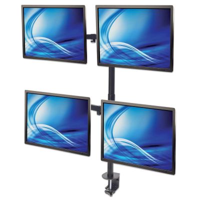 3. Manhattan 461566 Monitor Holder/Stand 81.3 cm (32") Desk Black