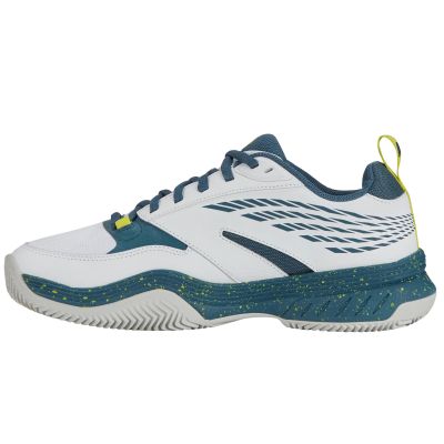 4. K-Swiss Speedex Padel Men's Sneakers Training Sports Shoes White/Blue (09084-163-M)