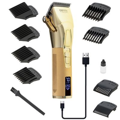 4. Professional hair clipper with LCD display