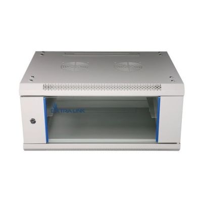 2. EXTRALINK WALL-HUNG RACK CABINET 4U 600X450 GRAY