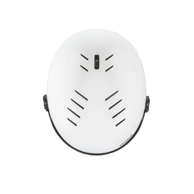 3. UVEX Wanted Visor pro V Ski Helmet, White Matt