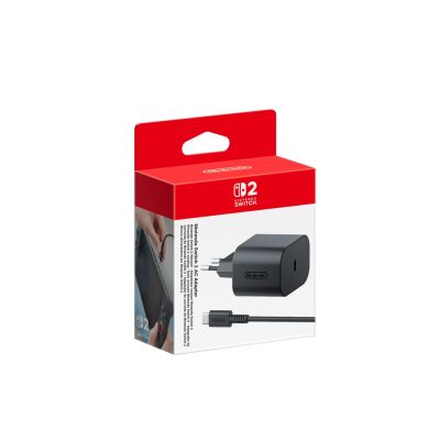 5. Nintendo 10015096 Portable Charger Portable Game Console Black AC Internal