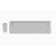 5. GEMBIRD WIRELESS SLIM PRO BUSINESS DESK KEYBOARD + MOUSE SET, WHITE, US LAYOUT