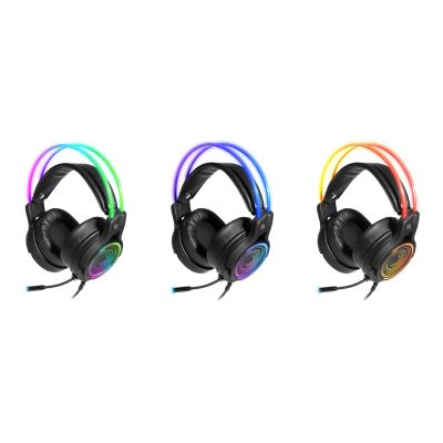 5. DEFENDER ON-EAR HEADPHONES WITH MICROPHONE COSMO PRO 7.1 RGB BACKLIGHT 64536