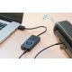 4. Vention 1m USB 2.0 External Sound Card with Volume Control