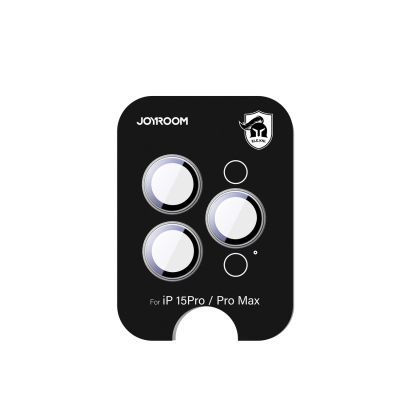Joyroom JR-MFY0245 Glass Screen Protector for iPhone 15 Pro/15 Pro Max Lenses - Silver
