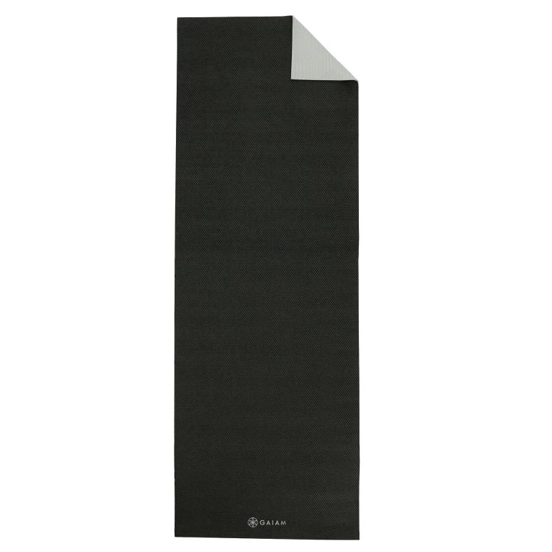 11. GAIAM Granite Storm Double-Sided Yoga Mat 6 MM 61329