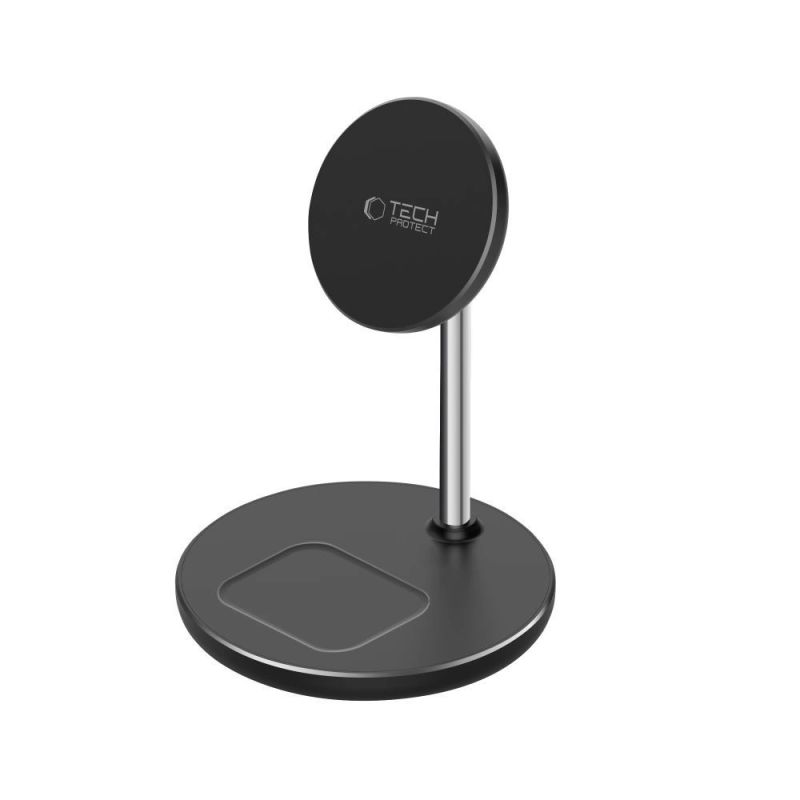 3. Tech-Protect QI15W-A39 2in1 MagSafe Charging Station - Black