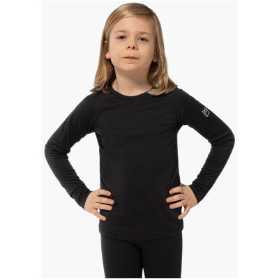 3. Kids' long-sleeve base layer SUPER.NATURAL K ARCTIC230 LS black