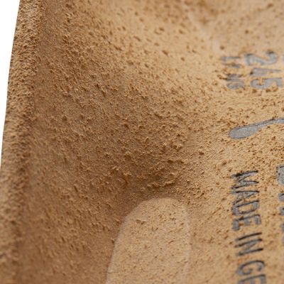 13. Birkenstock Arizona Birko-Flor Gold women's flip-flops regular wide (1016110)