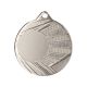 15. SILVER MEDAL WITH SPACE FOR A STICKER, DIAMETER 50mm