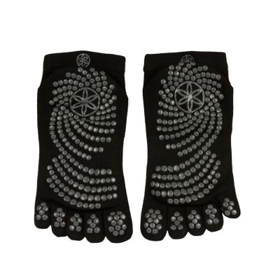 3. Gaiam Anti-Slip Socks Black S/M 52223