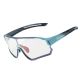 Rockbros 14110009005 Polarized Cycling Glasses for Kids 8-14 Years Old - Blue