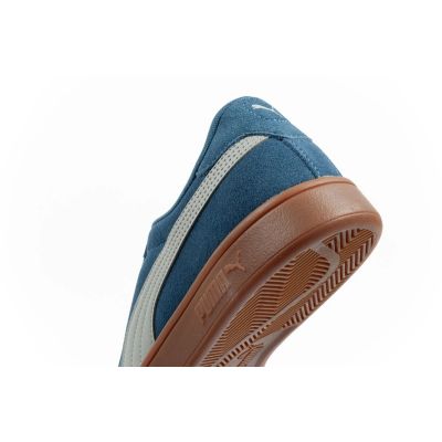 7. Puma men's sports shoes sneakers Smash 3.0 leather classic fashionable blue