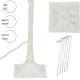 4. DECORATIVE LED TREE 180 LED 150 CM WHITE LUCA