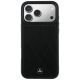 3. Mercedes Leather with Crossed Lines MagSafe case for iPhone 17 Pro - black