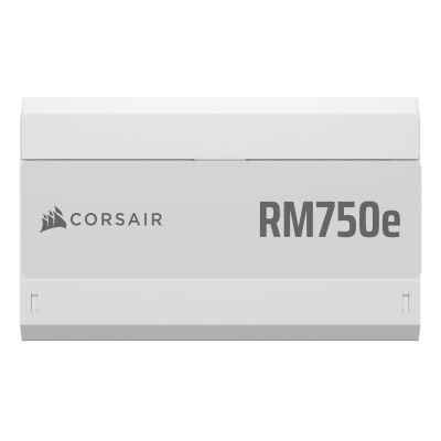 7. Corsair RMe White 750W 80+Gold FM ATX3.1 2025 Power Supply - PC/Server Power Supply - ATX