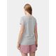 2. Women's regular plain T-shirt 4F 4FMM00TTSHF732-27M