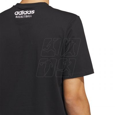 6. Adidas Inline Basketball Graphic M IC1855 T-shirt