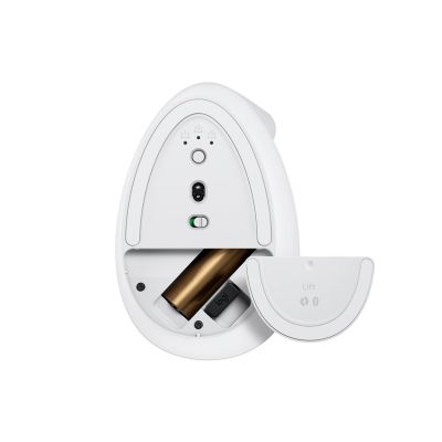 36. Logitech Lift Vertical White mouse