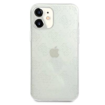 3. Guess GUHCP12S3D4GTR iPhone 12 mini 5.4" transparent hardcase 4G 3D Pattern Collection