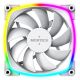7. Montech AX120 PWM ARGB fan, 3 pcs, White - 120mm