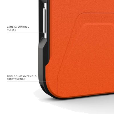 8. UAG Civilian MagSafe - iPhone 17 Pro Max case compatible with MagSafe (orange)