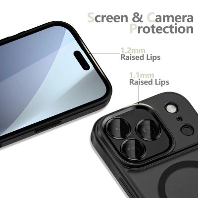 4. Tech-Protect MagCam MagSafe Case for iPhone 17 Pro - Matte Black