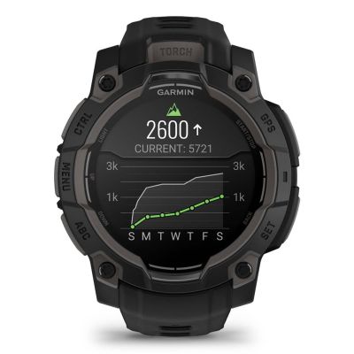 33. Garmin Instinct 3 AMOLED 45 mm Sports Watch, Black