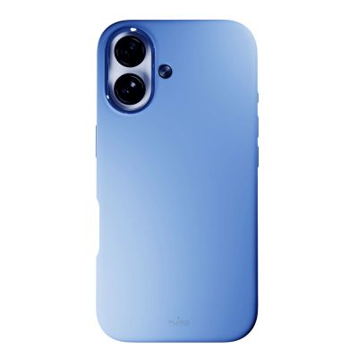 3. Puro Icon Mag Pro MagSafe Silicone Case for iPhone 16 - Blue