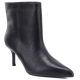 6. Women's leather ankle boots with low heels, black Big Star UU274492